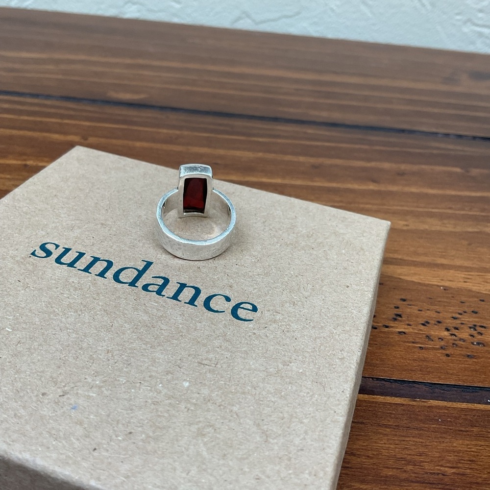 SUNDANCE GARNET RING - Picture 4 of 6
